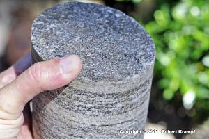 cylinder shaped rock